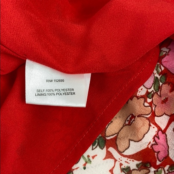 Q&A Floral Print Off The Shoulder Top Sunset Bloom - Picture 5 of 6